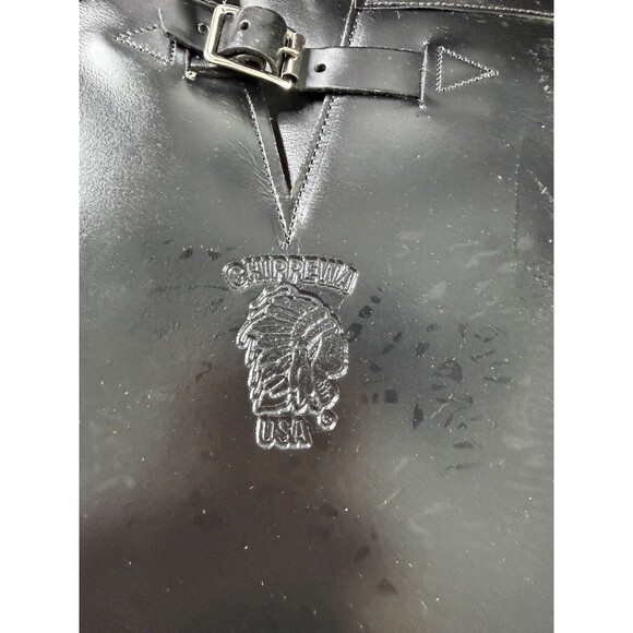 Vintage Chippewa Engineer Motorcycle 17" Boots 10.5D Made In USA Style 71418 NOS - Picture 8 of 16